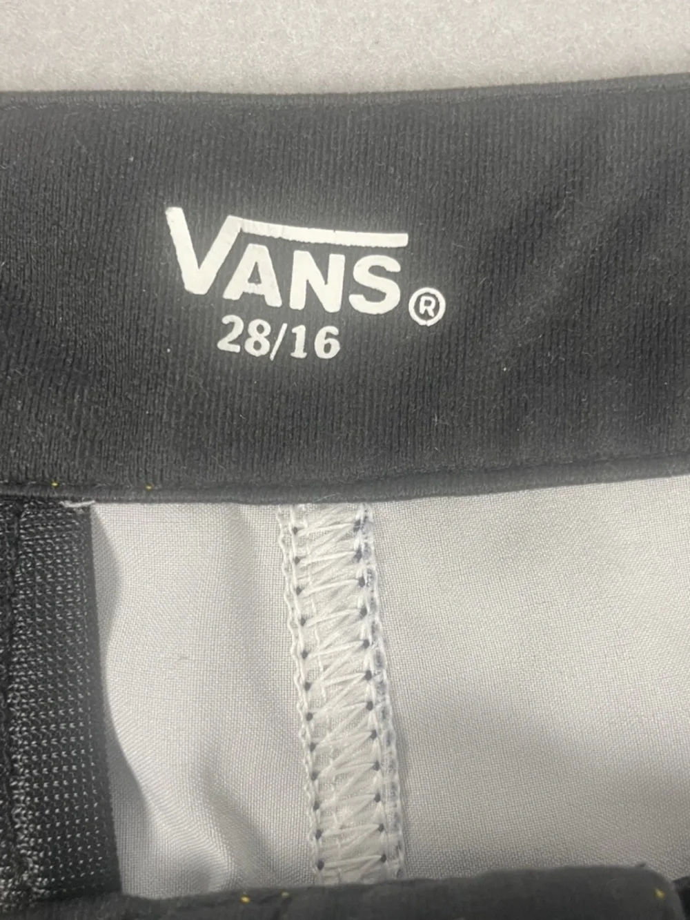 Vans Mens 28 Board Shorts Colorblock Swim Trunks Blue Red Yellow Surf